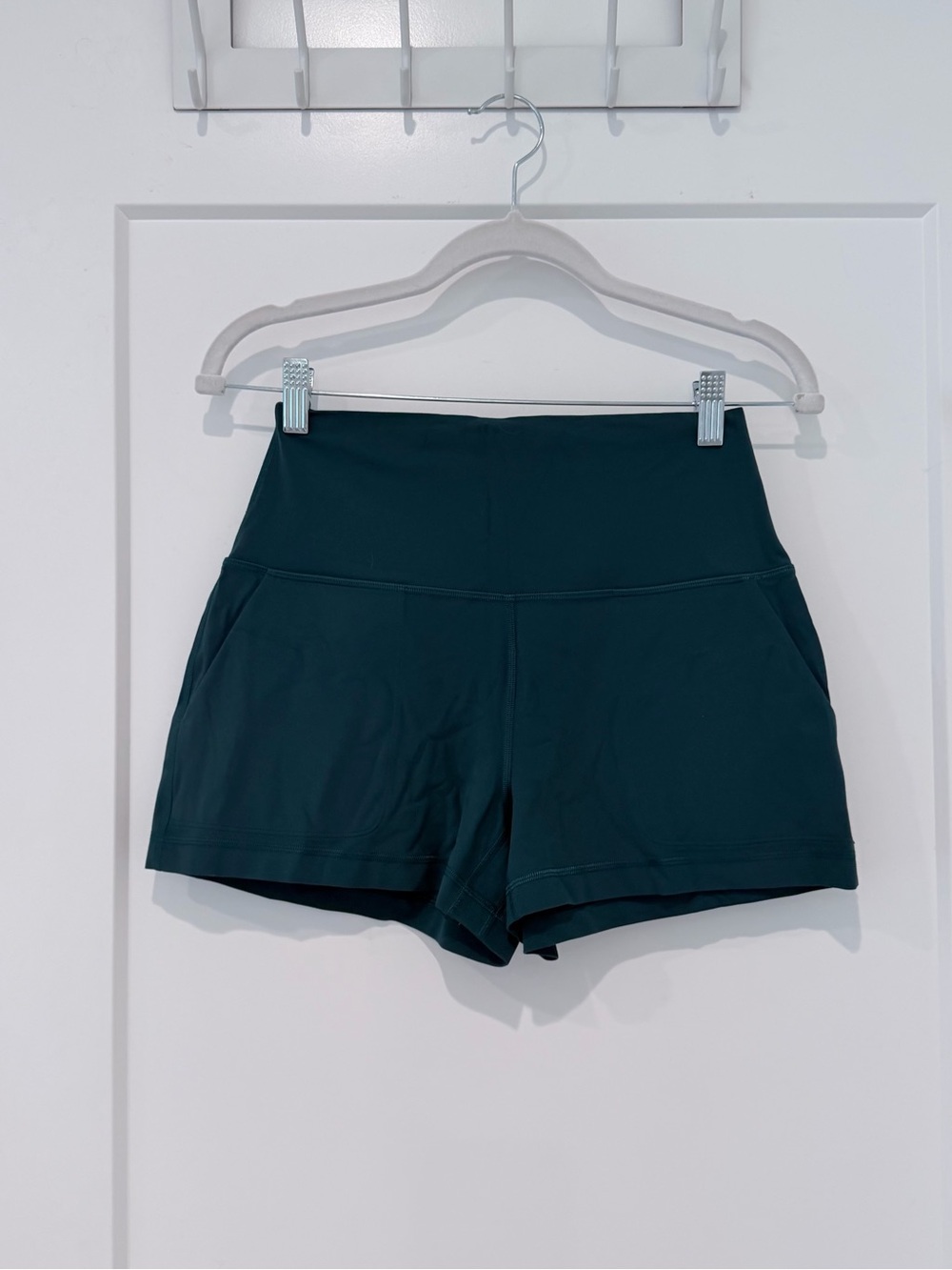 NWOT Lululemon Athletica High-Waist Align Shorts - Dark Teal, size 4